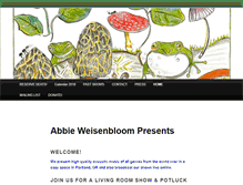 Tablet Screenshot of froggie.com